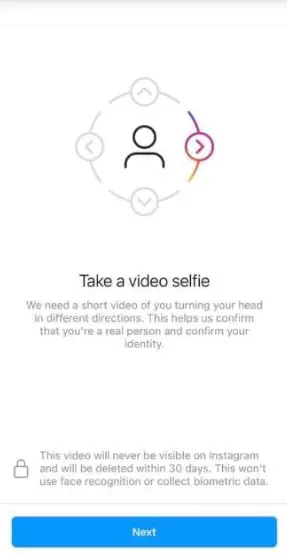 Instagram minta user verifikasi melalui video selfie © 2021 brilio.net