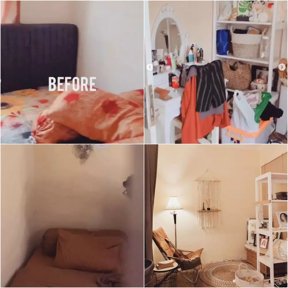 potret kamar seleb cantik sebelum dan sesudah renovasi © berbagai sumber
