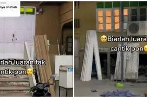 Tampak sederhana, potret isi dalam rumah panggung ini bikin tercengang