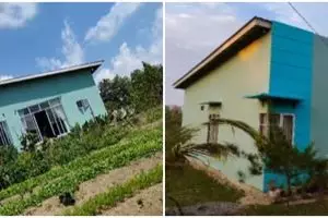 Tinggal di tengah kebun, suasana rumah ini justru bikin iri