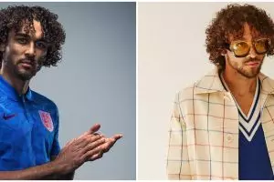 Tampil pakai rok, pesepak bola Inggris ini tuai sensasi