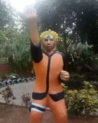 penampakan patung tokoh kartun yang nyeleneh banget © 2021 instagram.com penampakan patung tokoh kartun yang nyeleneh banget © 2021 instagram.com