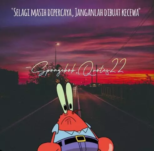 motto hidup Spongebob © 2021 brilio.net