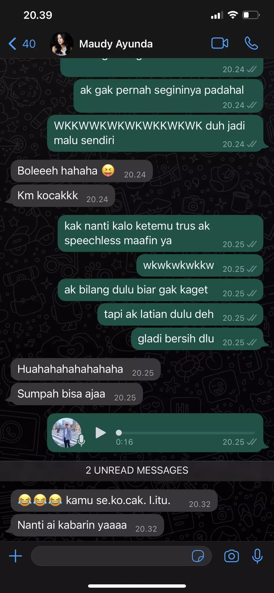 jerome polin bagikan chat dengan maudy ayunda © berbagai sumber jerome polin bagikan chat dengan maudy ayunda © berbagai sumber
