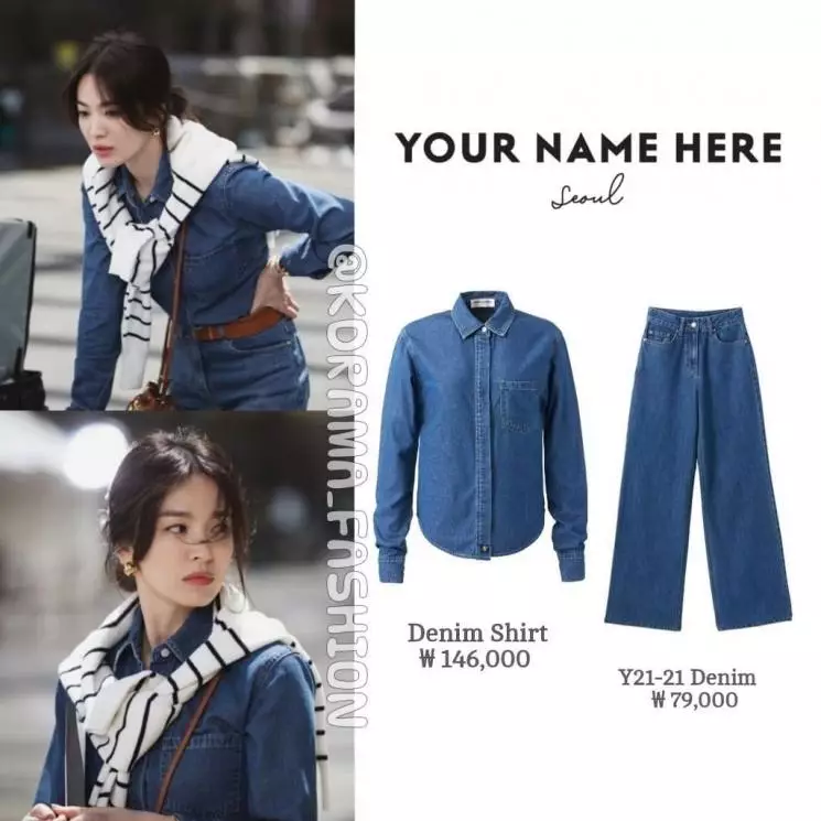 harga fashion item Song Hye-kyo © Instagram harga fashion item Song Hye-kyo © Instagram