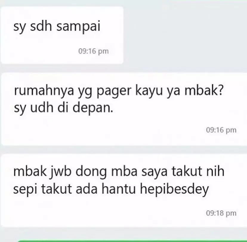 chat kalau driver ojek online panik © 2021 instagram.com chat kalau driver ojek online panik © 2021 instagram.com