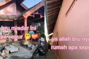 Punya bentuk nggak biasa, rumah ini panjangnya bagaikan kereta api