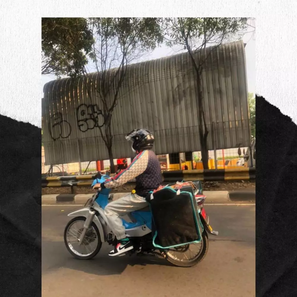 lika-liku jadi kurir paket ada-ada aja © 2021 instagram.com