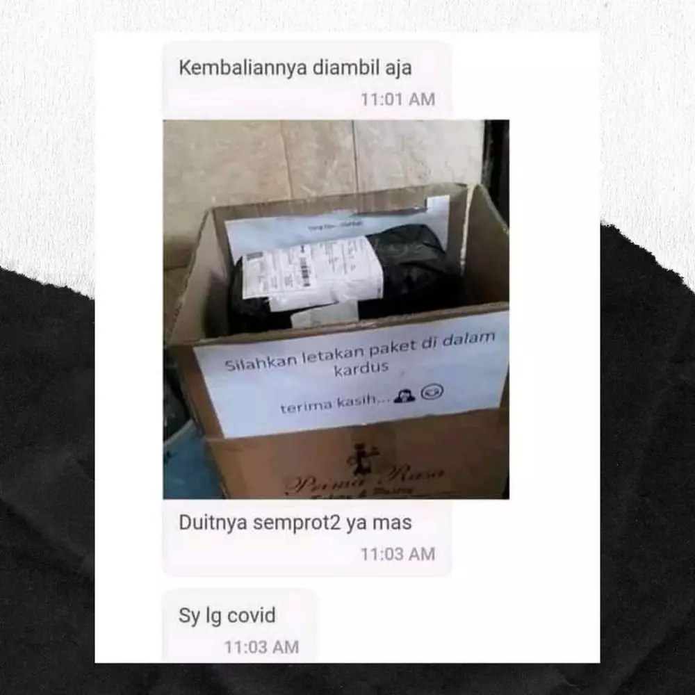 lika-liku jadi kurir paket ada-ada aja © 2021 instagram.com