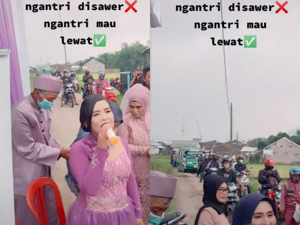 saweran tengah jalan © 2021 TikTok saweran tengah jalan © 2021 TikTok