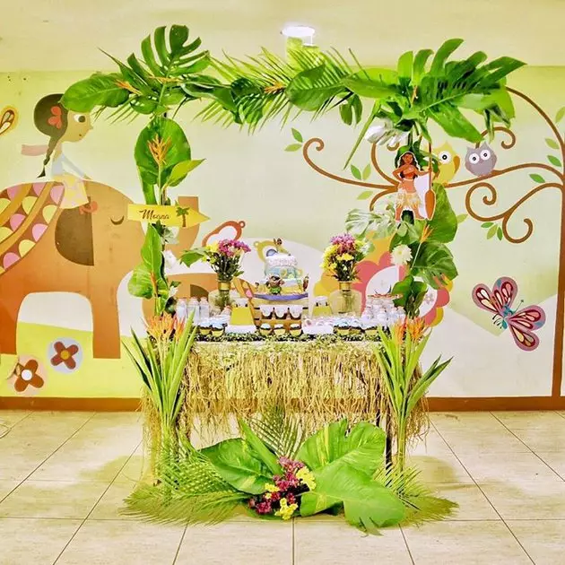 Dekorasi ultah anak seleb bertema Disney © berbagai sumber