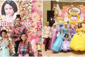 Dekorasi ultah 9 anak seleb bertema Disney, Rachel Vennya pilih Moana
