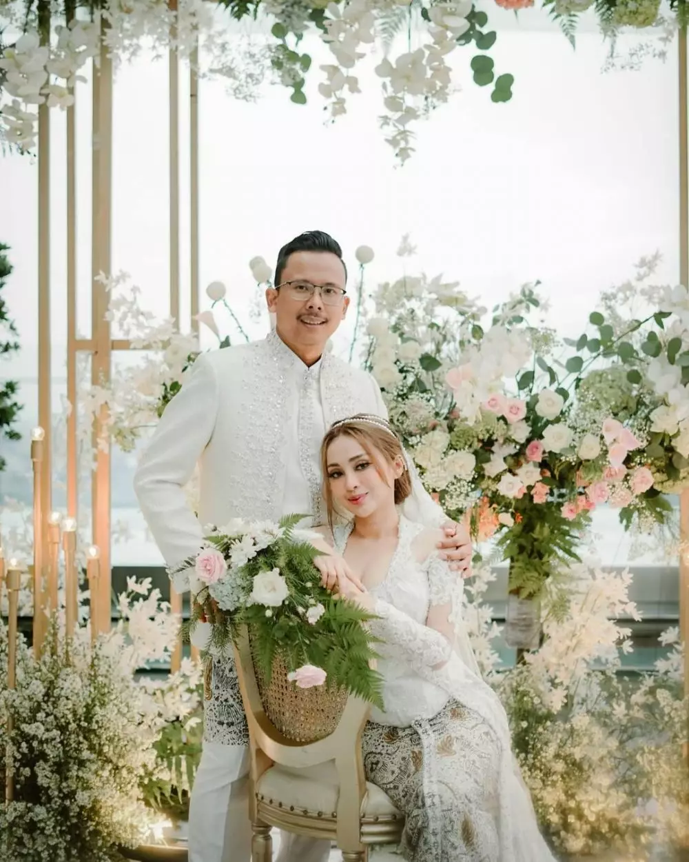 Detail pernikahan Cupi Cupita © Instagram Detail pernikahan Cupi Cupita © Instagram