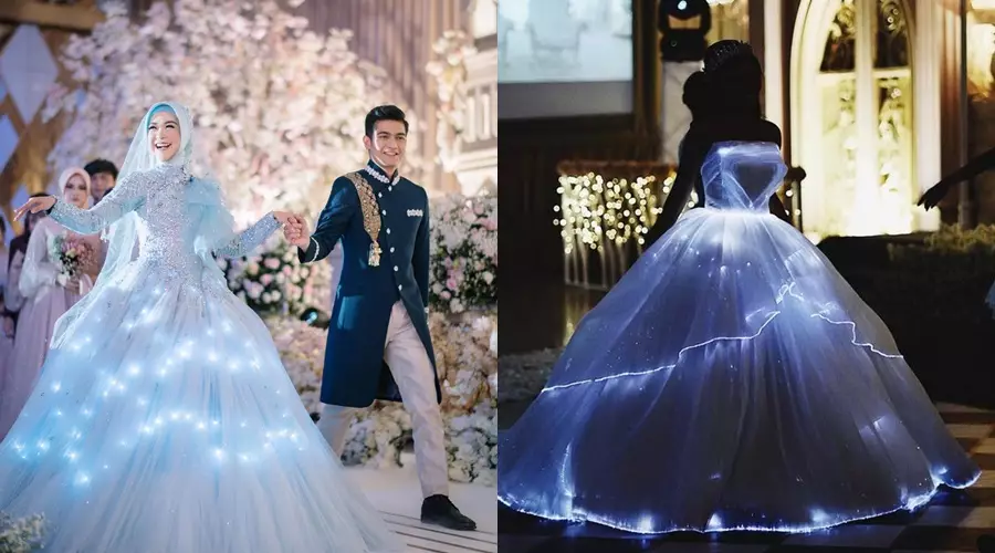 adu gaya pernikahan Ria Ricis dan Rachel Vennya Instagram