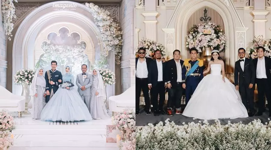 adu gaya pernikahan Ria Ricis dan Rachel Vennya Instagram