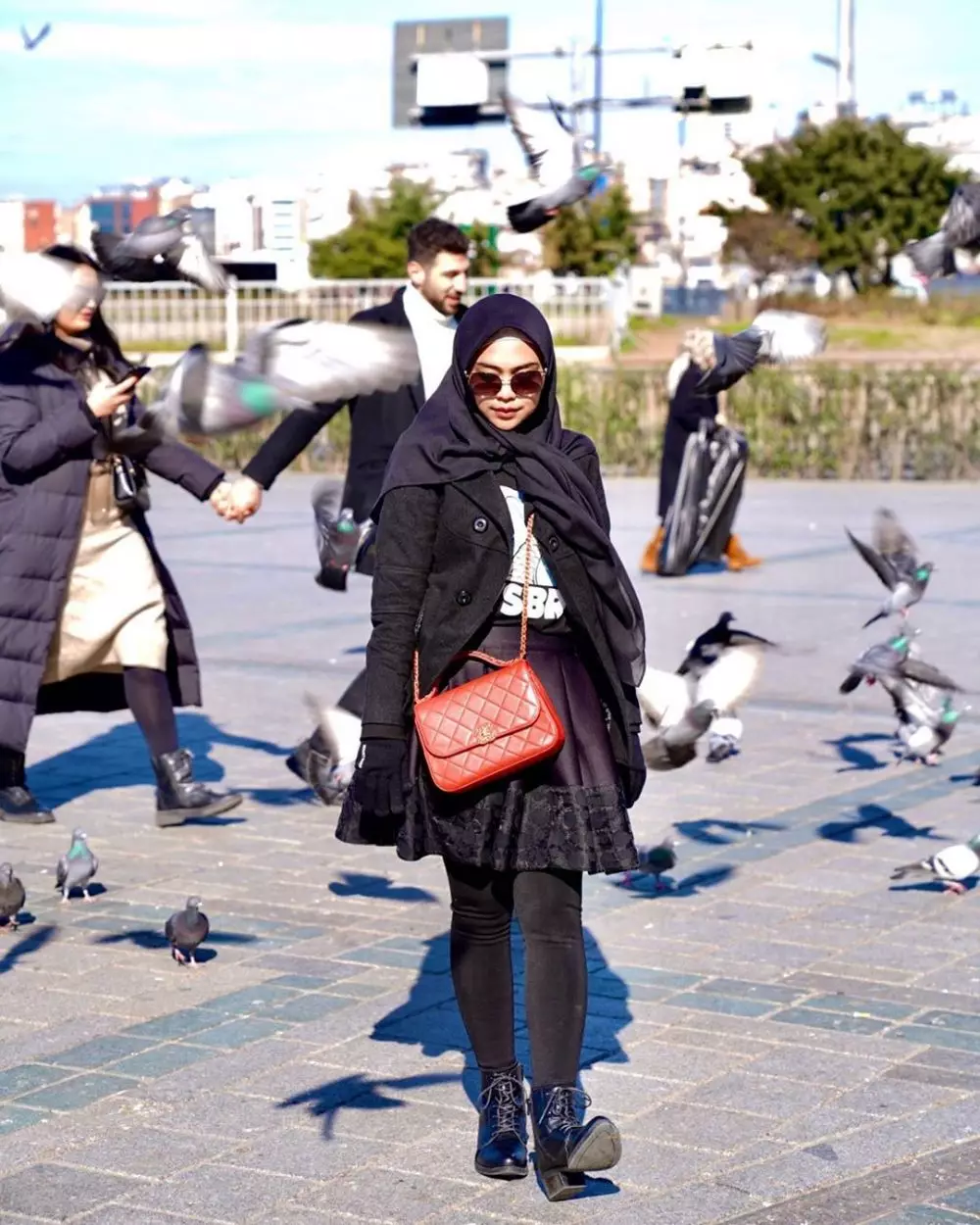 cara mix and match outfit Ria Ricis © Instagram