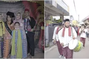 11 Momen wisuda Syifa adik Ayu Ting Ting, diarak keliling kampung