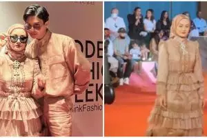 Kuasai panggung catwalk, 9 momen Dinda Hauw ikut fashion show di Dubai