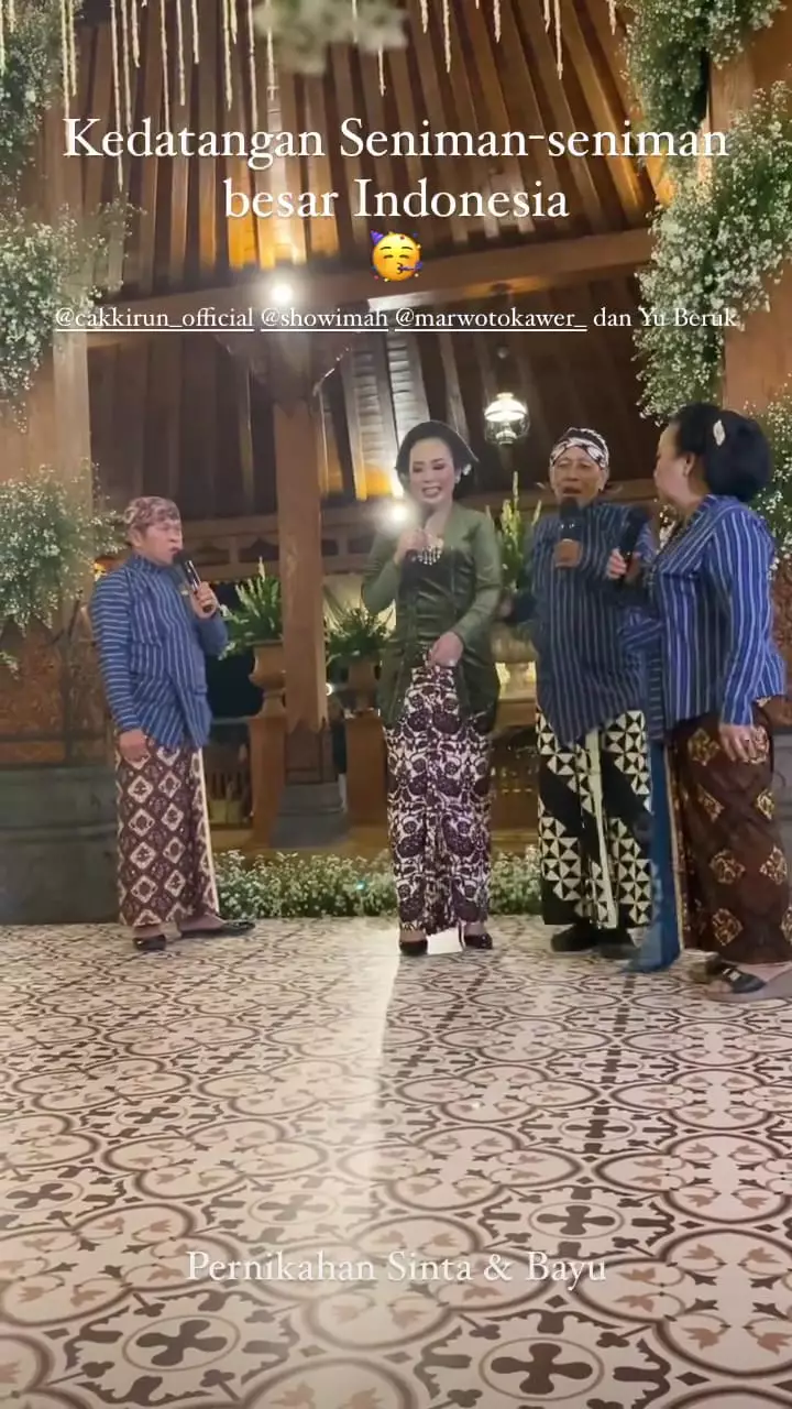 momen pernikahan cicilia adik soimah © instagram