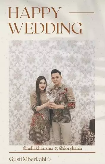 momen lamaran pedangdut © instagram