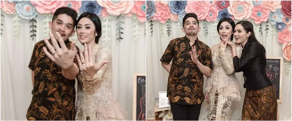 momen lamaran pedangdut © instagram