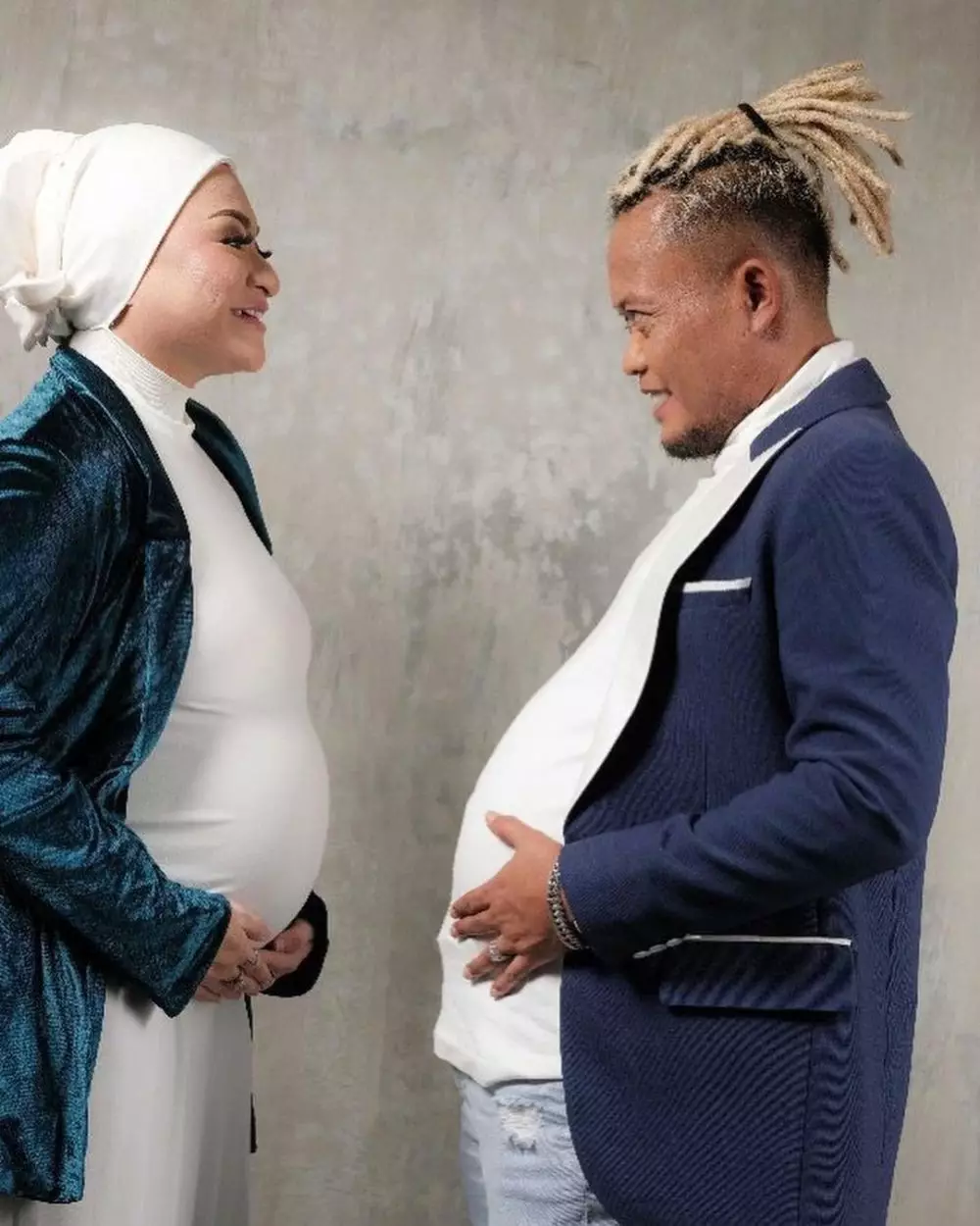 Momen maternity shoot Nathalie bareng suami © 2021 Instagram