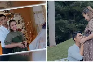 7 Momen maternity shoot Amanda Manopo dan Arya Saloka di sinetron