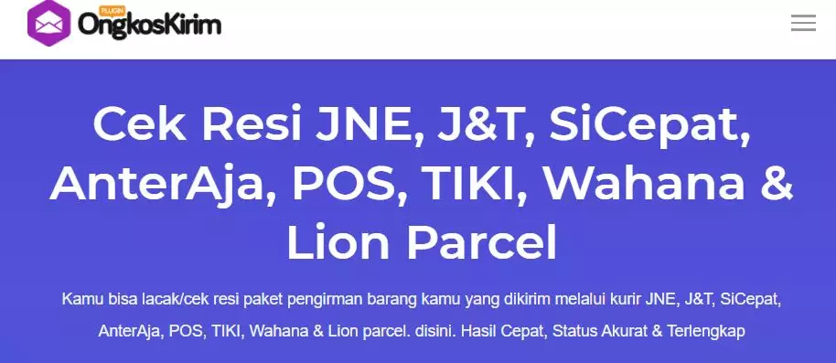 7 Situs untuk cek nomor resi © 2021 brilio.net