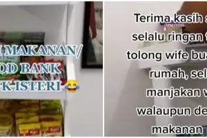 Istri doyan makan, suami ini siapkan 'warung' di dalam rumahnya