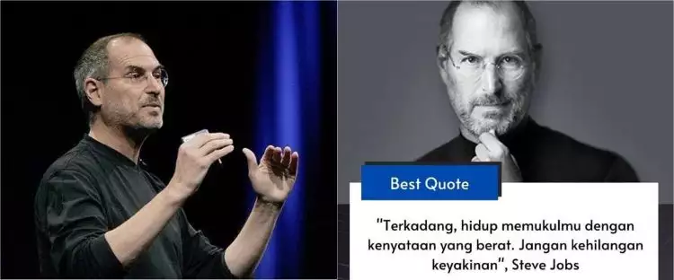 81 Motto hidup Steve Jobs, inspiratif dan memotivasi