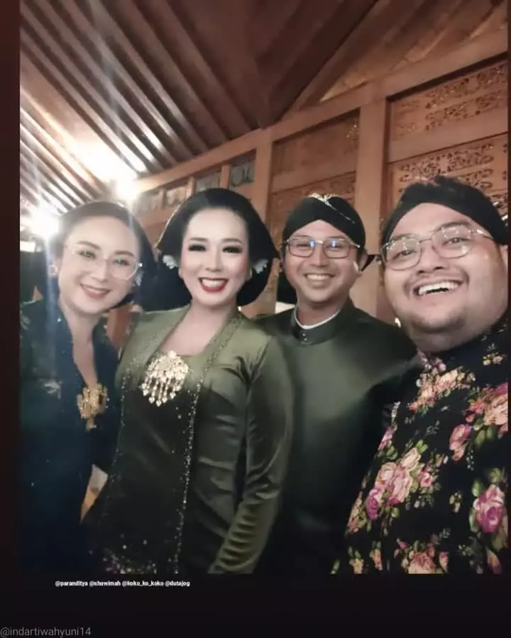 Gaya Soimah di nikahan sang adik Instagram