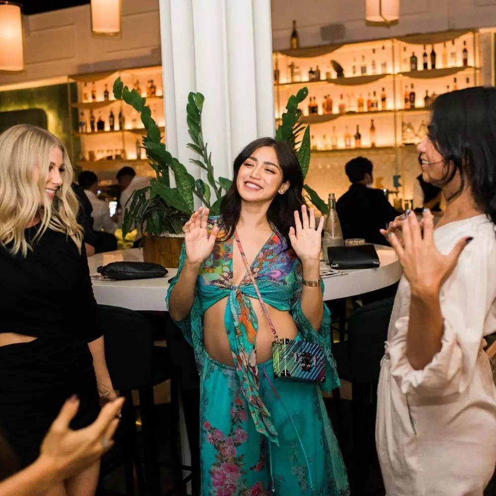 Baby bump Jessica Iskandar terlihat saat after party © Instagram