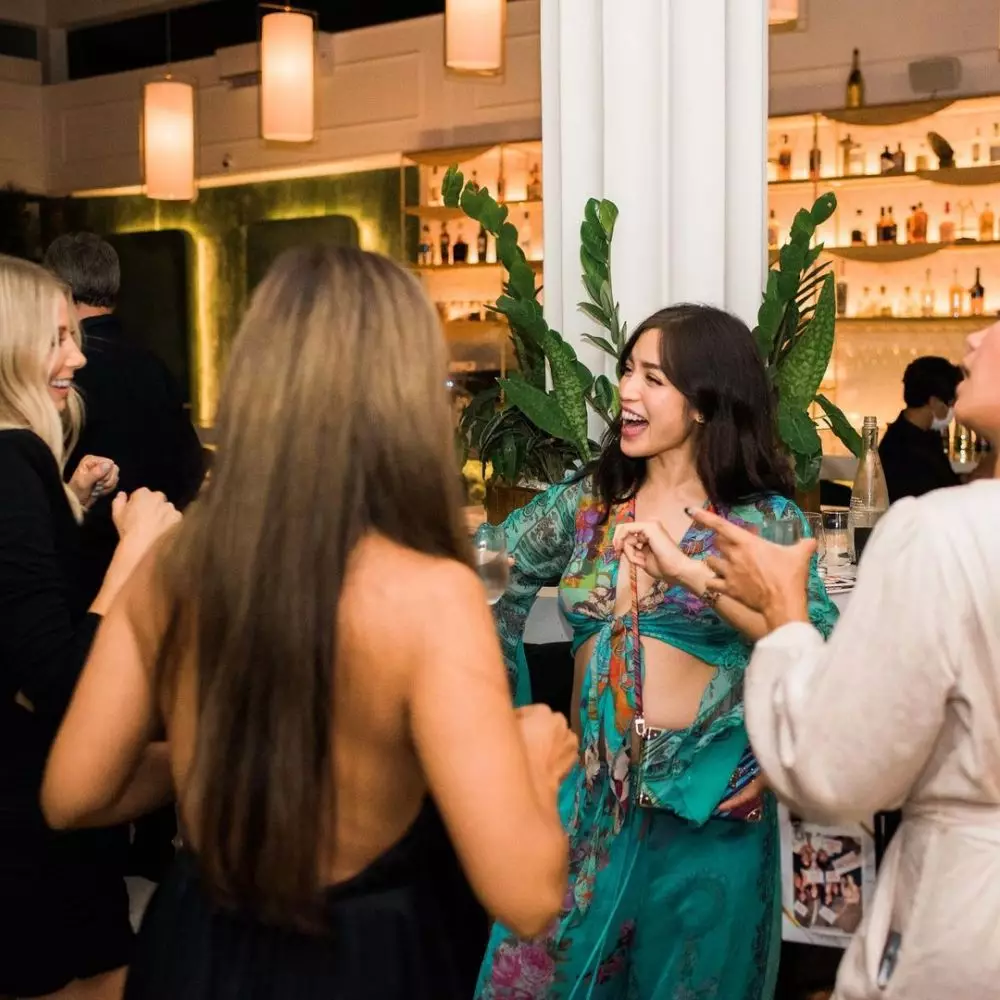 Baby bump Jessica Iskandar terlihat saat after party © Instagram