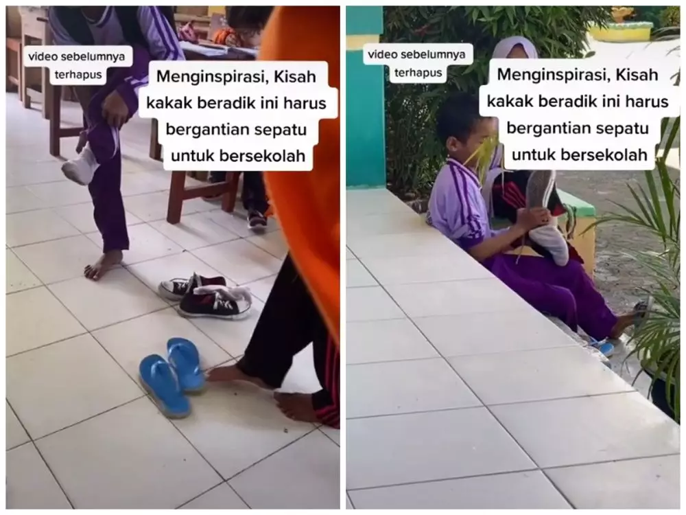 momen kakak adik tukar sepatu © 2021 berbagai sumber momen kakak adik tukar sepatu © 2021 berbagai sumber