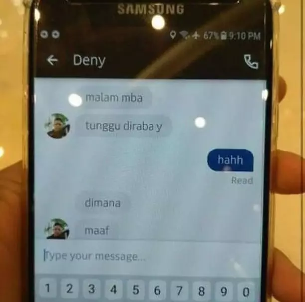 begini kalau driver ojek online nggak konsentrasi © 2021 instagram.com