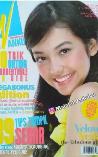 Velove Vexia jadi covergirl majalah © Instagram