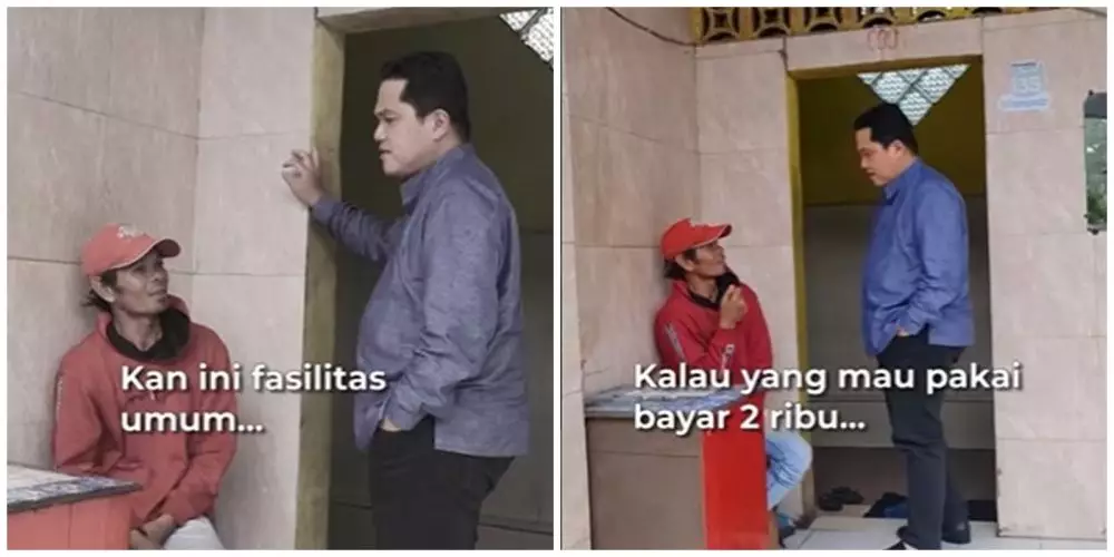 Toilet SPBU Pertamina kini gratis © Instagram