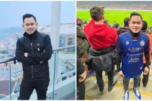 Masuk media Turki saat nonton bola, ini reaksi kocak Gilang Juragan99