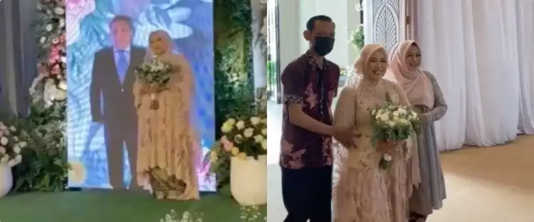 Bertemu jodoh di usia 55 tahun, pernikahan pengantin ini menginspirasi