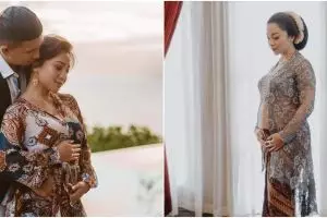 7 Potret Nikita Willy tunjukkan baby bump, anggun berkebaya