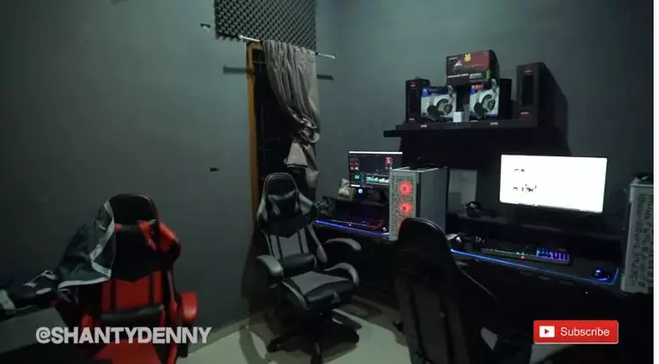 rumah baru marshel untuk tempat belajar © YouTube