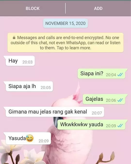 lagi salah tingkah pas PDKT jadi lucu © 2021 instagram.com