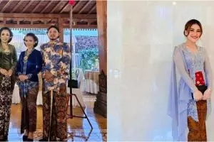 Potret 9 pedangdut pakai sanggul saat kondangan, klasik tapi cantik