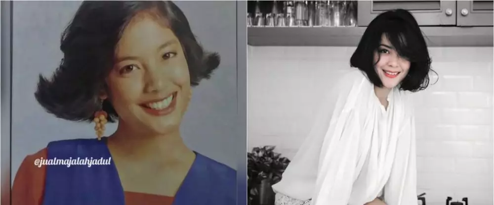 potret dulu & kini Lulu Tobing Instagram