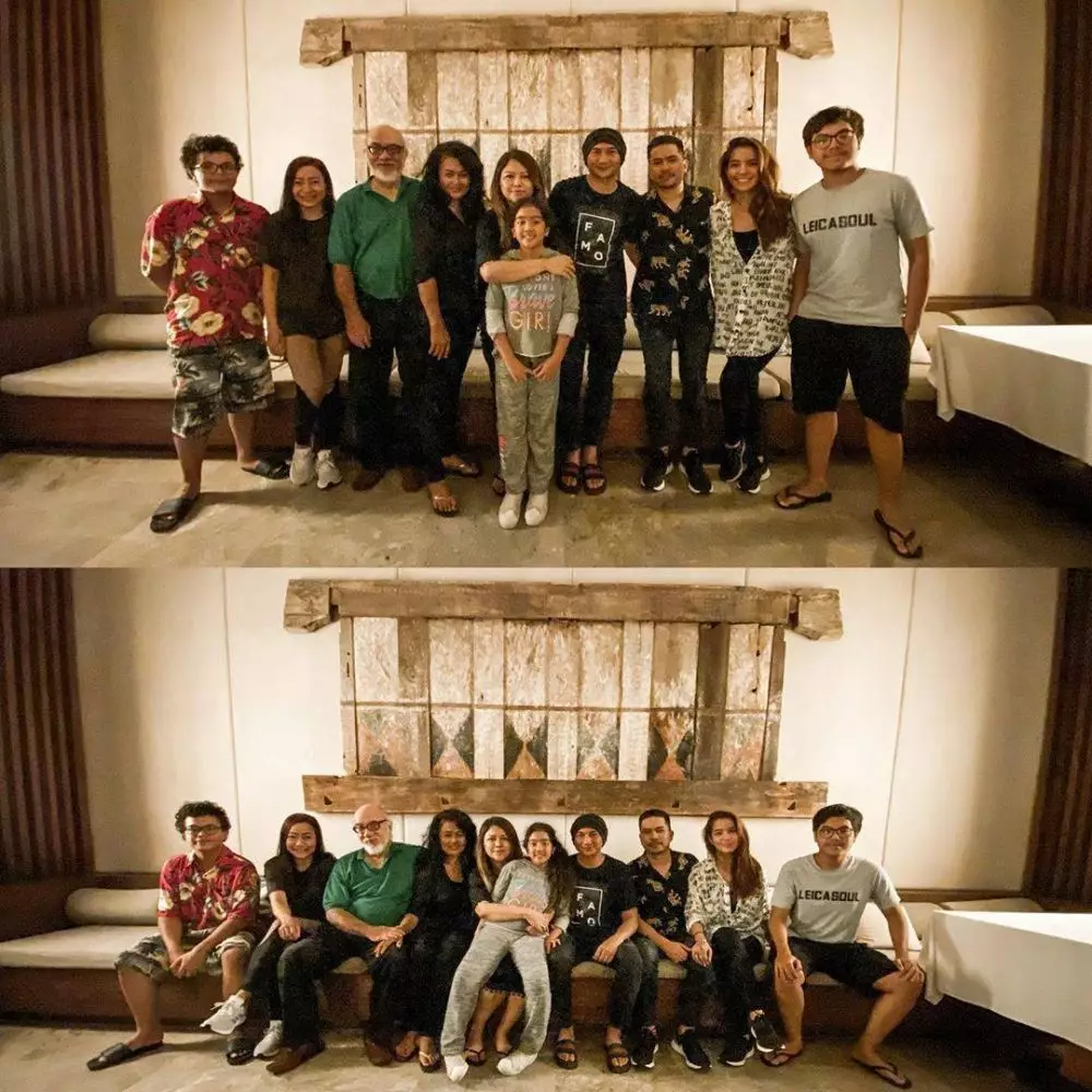 momen kebersamaan keluarga sheila marcia dan anji © instagram