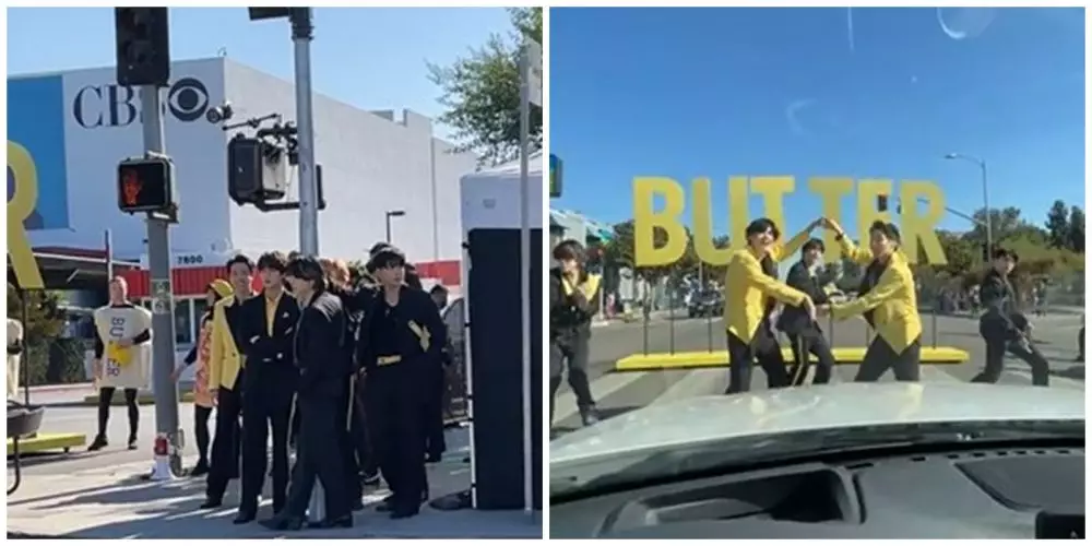 Momen fans bertemu BTS © Instagram