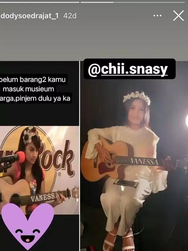 Nachika adik sambung Vanessa Angel berbagai sumber Nachika adik sambung Vanessa Angel berbagai sumber