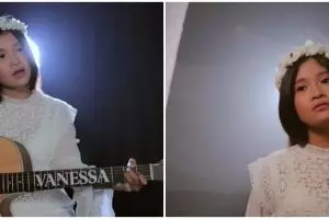 Kini jadi penyanyi, ini 7 potret Nachika adik sambung Vanessa Angel