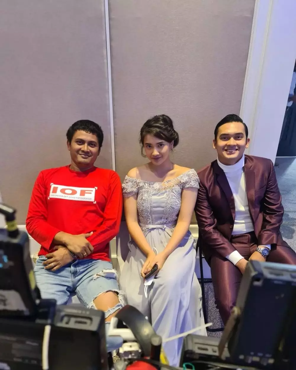 momen Rendy-Katrin di balik layar Ikatan Cinta © berbagai sumber momen Rendy-Katrin di balik layar Ikatan Cinta © berbagai sumber