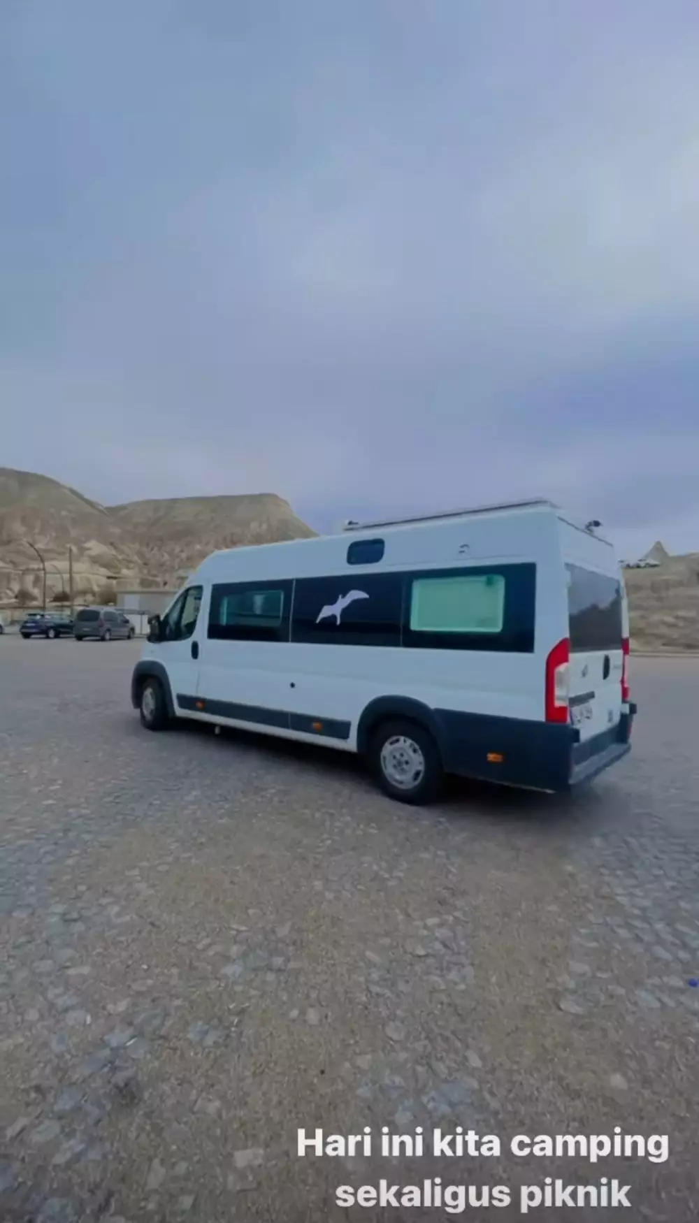 Campervan yang disewa Gilang Instagram